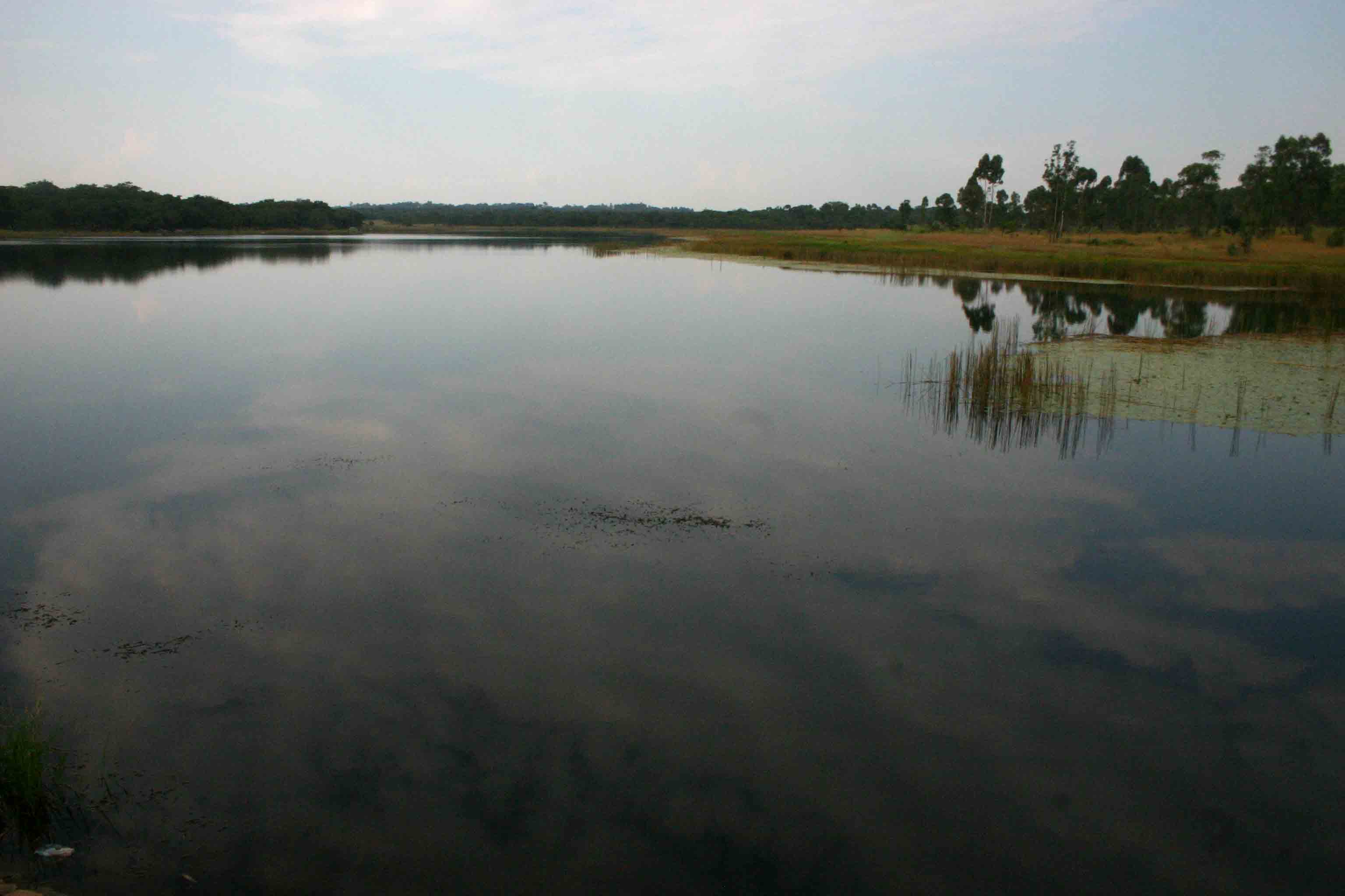 View towards Haka from the dam wall