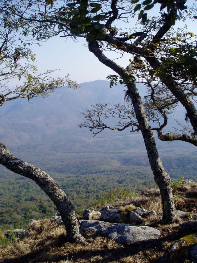 View from the cliffs towards the Burma Valley
